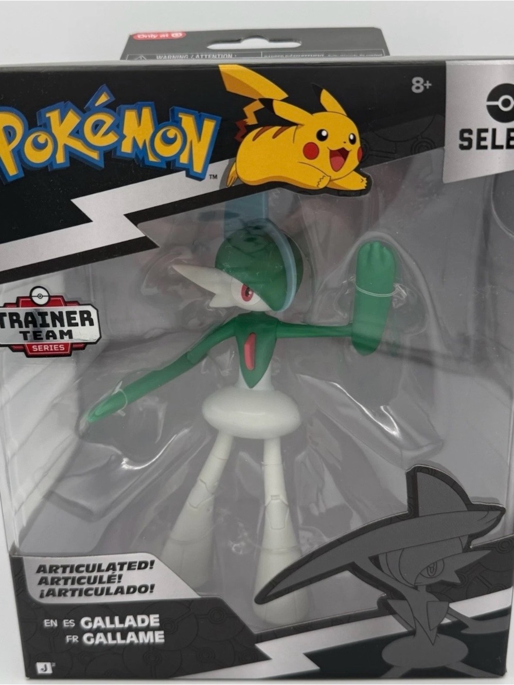 Pokemon Select Gallade 6" Super-Articulated Trainer Team Series Target Exclusive